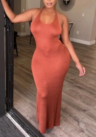 (Light Red)2022 Styles Women Sexy Spring&Winter TikTok&Instagram Styles Backless Strap Maxi Dress