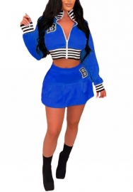 (Blue)2023 Styles Women Sexy&Fashion Spring&Summer TikTok&Instagram Styles Size B Two Piece Suit