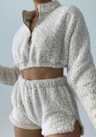 (Real Image)2023 Styles Women Sexy&Fashion Spring&Summer TikTok&Instagram Styles Front Zipper Short Two Piece Suit