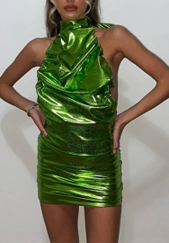 (Green)2023 Styles Women Sexy&Fashion Spring&Summer TikTok&Instagram Styles Backless Club Dress