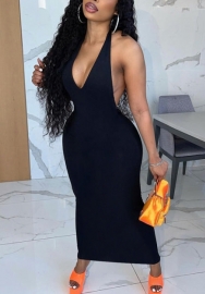 (Real Image)2023 Styles Women Sexy&Fashion Spring&Summer TikTok&Instagram Styles Halter Backless Maxi Dress