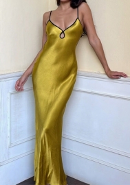 (Real Image)2023 Styles Women Sexy&Fashion Spring&Summer TikTok&Instagram Styles Strap Strap Backless Maxi Dress