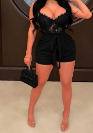 (Real Image)(Plus Size)2023 Styles Women Sexy&Fashion Spring&Summer TikTok&Instagram Styles Lace Romper