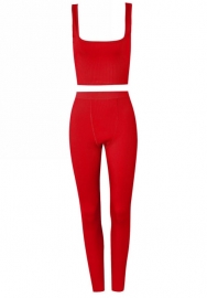 (Red)2023 Styles Women Sexy&Fashion Spring&Summer TikTok&Instagram Styles Yoga Tracksuit Suit