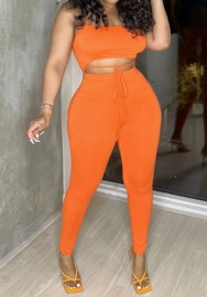 (Orange)2023 Styles Women Sexy&Fashion Spring&Summer TikTok&Instagram Styles Blue Cut Out Jumpsuit