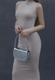 (Real Image)2023 Styles Women Sexy&Fashion Spring&Summer TikTok&Instagram Styles Solid Color Maxi Dress