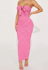 (Real Image)2023 Styles Women Sexy&Fashion Spring&Summer TikTok&Instagram Styles Tube Maxi Dress