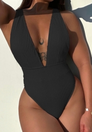 (Real Image)2023 Styles Women Sexy&Fashion Spring&Summer TikTok&Instagram Styles Deep V Neck  One Piece Swimwear