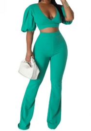 (Green)2023 Styles Women Sexy&Fashion Spring&Summer TikTok&Instagram Styles Loose Casual Two Piece Suit