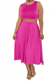 (Rose)2023 Styles Women Sexy&Fashion Spring&Summer TikTok&Instagram Styles Loose Two Piece Dress