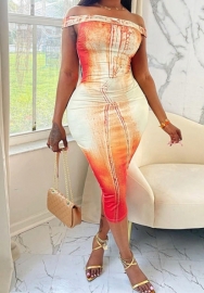 (Real Image)2023 Styles Women Sexy&Fashion Spring&Summer TikTok&Instagram Styles Off Shoulder Maxi Dress