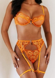 (Real Image)2023 Styles Women Sexy&Fashion Spring&Summer TikTok&Instagram Styles Orange Lingerie