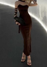 (Real Image)2023 Styles Women Sexy&Fashion Spring&Summer TikTok&Instagram Styles Office OL Maxi Dress