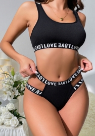 (Black)2023 Styles Women Sexy&Fashion Autumn/Winter TikTok&Instagram Styles Black Bikini Set