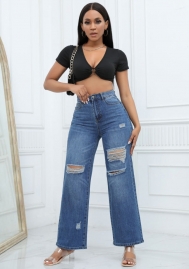(Real Image)2023 Styles Women Sexy&Fashion Autumn/Winter TikTok&Instagram Styles Loose Jeans Long Pants