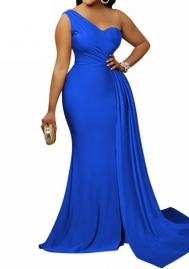 (Blue)2023 Styles Women Sexy&Fashion Autumn/Winter TikTok&Instagram Styles  Single Maxi Dress