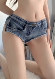 (Only Bottom)(Real Image)2023 Styles Women Sexy&Fashion Autumn/Winter TikTok&Instagram Styles Jeans Short Pants
