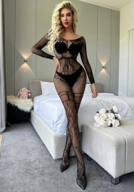 2023 Styles Women Sexy&Fashion Autumn/Winter TikTok&Instagram Styles Short Sleeve Lace Jumpsuit