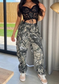 (Only Bottom)(Real Image)2023 Styles Women Sexy&Fashion Autumn/Winter TikTok&Instagram Styles Camouflage Long Pants