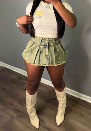 (Real Image)2023 Styles Women Sexy&Fashion Autumn/Winter TikTok&Instagram Styles Hem Jean Short Pants