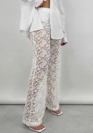 (Real Image)2023 Styles Women Sexy&Fashion Autumn/Winter TikTok&Instagram Styles ：Lace Long Pants