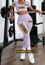 (Display Sample Link)MTO Logo Women Yoga Activewear