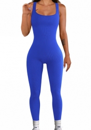 (Real Image)2024 Styles Women Sexy&Fashion Sprint/Summer TikTok&Instagram Solid Color Strap Jumpsuit
