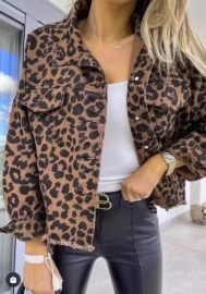 (Real Image)2024 Styles Women Sexy&Fashion Sprint/Summer TikTok&Instagram Ripped Leopard Jeans Jacket