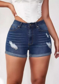 (Real Image)2024 Styles Women Sexy&Fashion Sprint/Summer TikTok&Instagram Ripped Jeans Short Pants