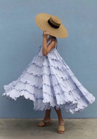 2021 Styles Women Fashion INS Styles Fashion Maxi Dress