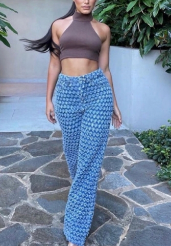 2021 Styles Women Fashion INS Styles Fashion Jeans Long Pants