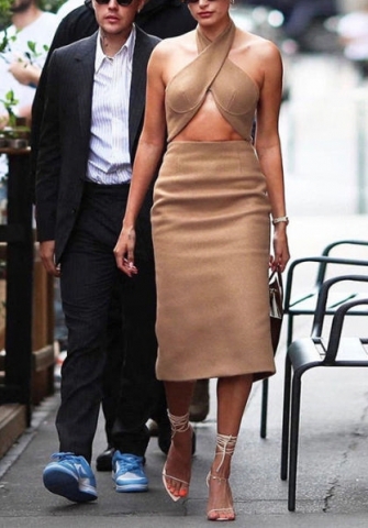 2021 Styles Women Fashion INS Styles Fashion Maxi Dress