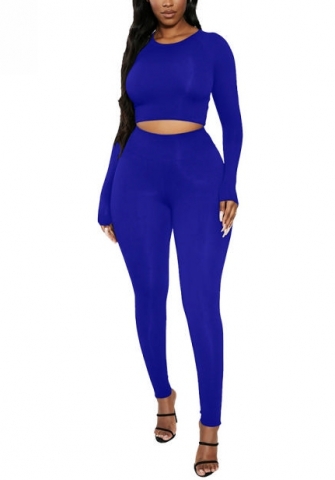 2021 Styles Women Fashion INS Styles Fashion Long Sleeve Two Piece Set