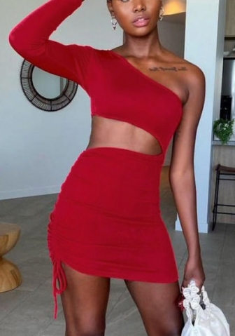 2021 Styles Women Fashion INS Styles Fashion Long Sleeve Two Piece Suit Dress