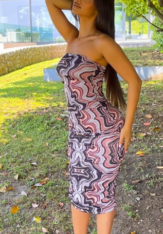 2021 Styles Women Fashion INS Styles Fashion Tueb Maxi Dress