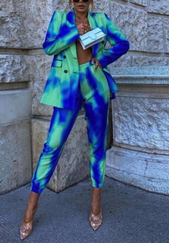 2021 Styles Women Fashion INS Styles Fashion Long Sleeve Two Pieces Suit