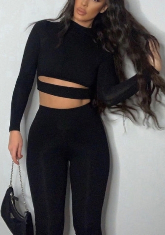 2021 Styles Women Fashion INS Styles Fashion Long Sleeve Two Pieces Suit