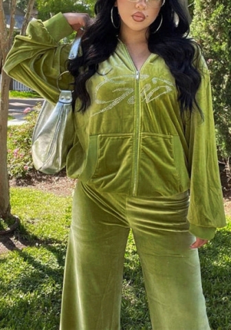 2021 Styles Women Fashion INS Styles Fashion Long Sleeve Two Pieces Suit