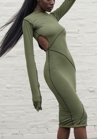 2021 Styles Women Fashion INS Styles Fashion Maxi Dress