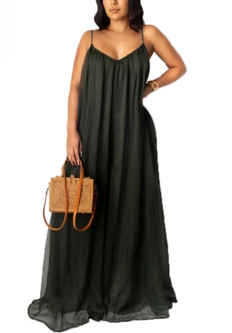 2021 Styles Women Fashion INS Styles Fashion Print Maxi Dress