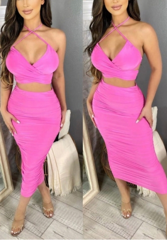 2021 Styles Women Fashion INS Styles Fashion Solid Color Maxi Dress