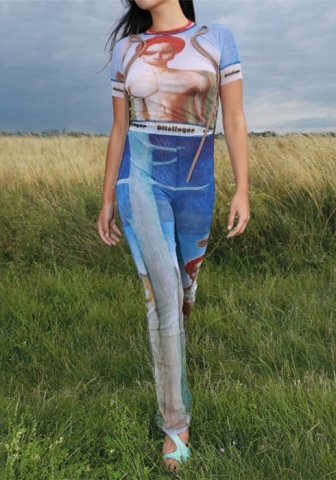 2021 Styles Women Fashion INS Styles Fashion Two Piece Set