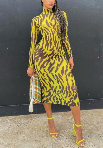 2021 Styles Women Fashion INS Styles Fashion Long Sleeve Maxi Dress