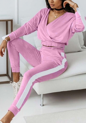 2021 Styles Women Fashion INS Styles Fashion Long Sleeve Two Piece Set