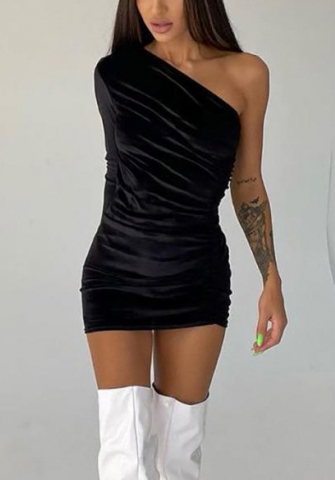 2021 Styles Women Fashion INS Styles Fashion Long Sleeve  Mini Dress