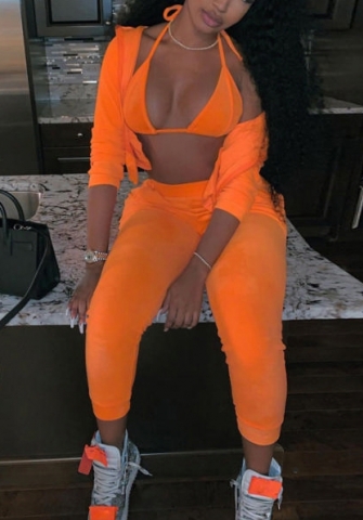 2021 Styles Women Fashion INS Styles Fashion Three Pieces Set