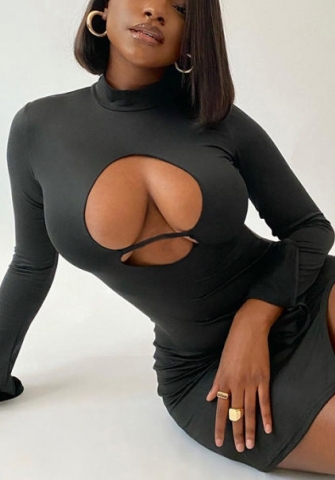 2021 Styles Women Fashion INS Styles Fashion Summer Long Sleeve Mini Dress