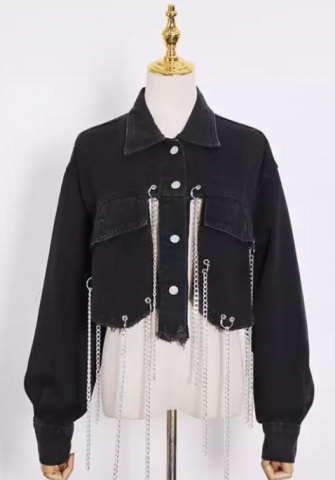 (Only Coats)2021 Styles Women Fashion INS Styles Fashion Jeans Coat