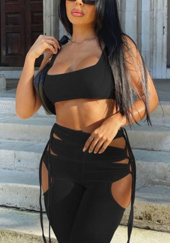 2021 Styles Women Fashion INS Styles Fashion Solid Color Two Piece Set