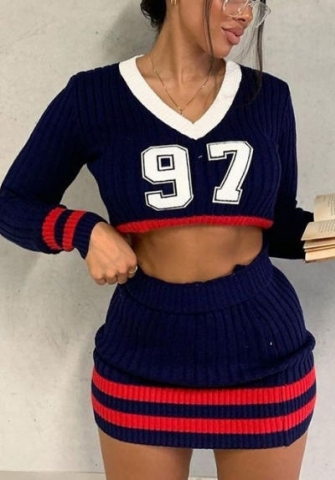 2021 Styles Women Fashion INS Styles Fashion Autumn Two Piece Dress